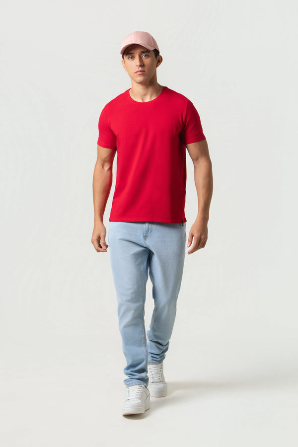 JEAN 5 BOLSILLOS COLOR AZUL CLARO
