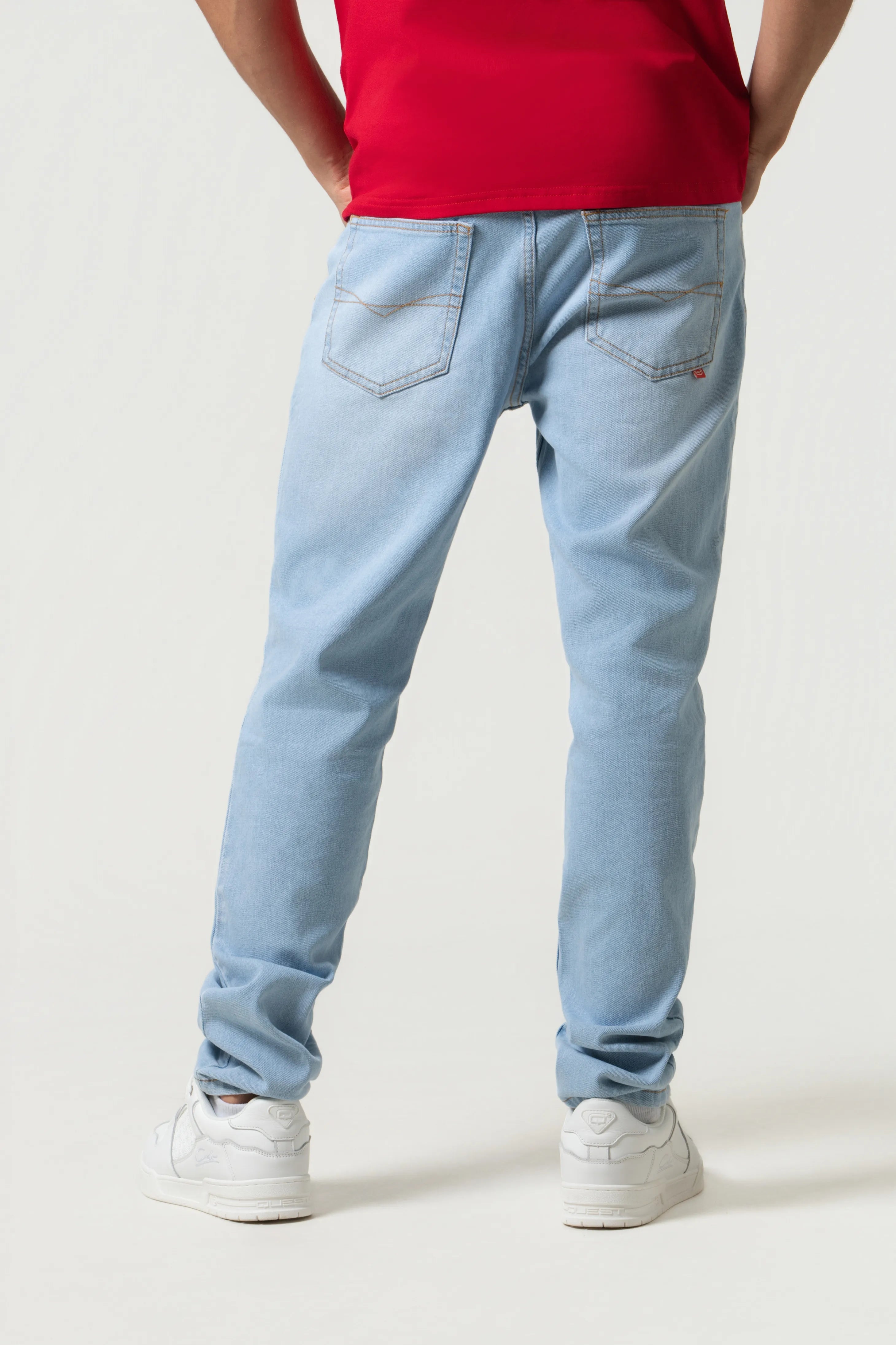 JEAN 5 BOLSILLOS COLOR AZUL CLARO