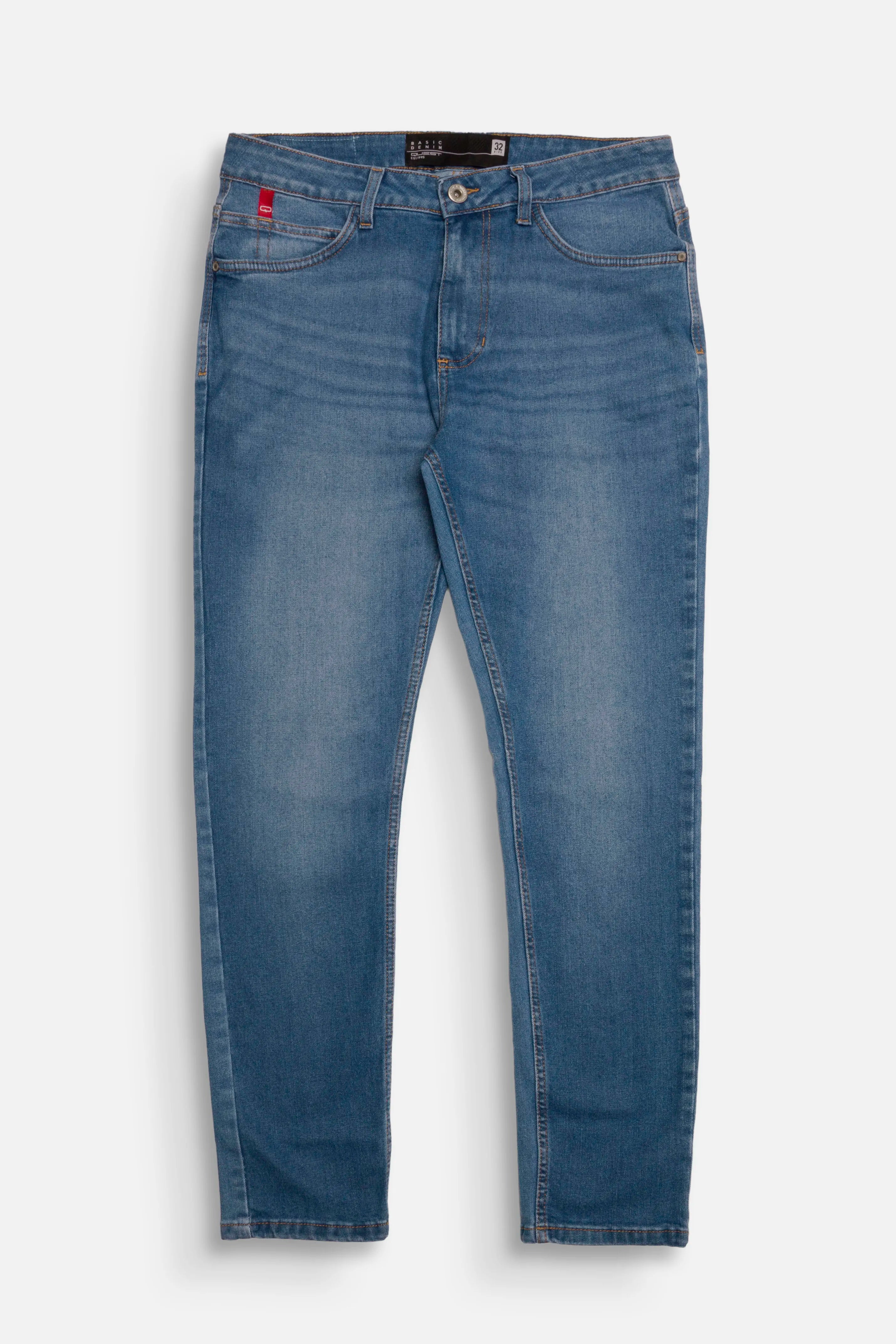 JEAN 5 BOLSILLOS COLOR AZUL MEDIO