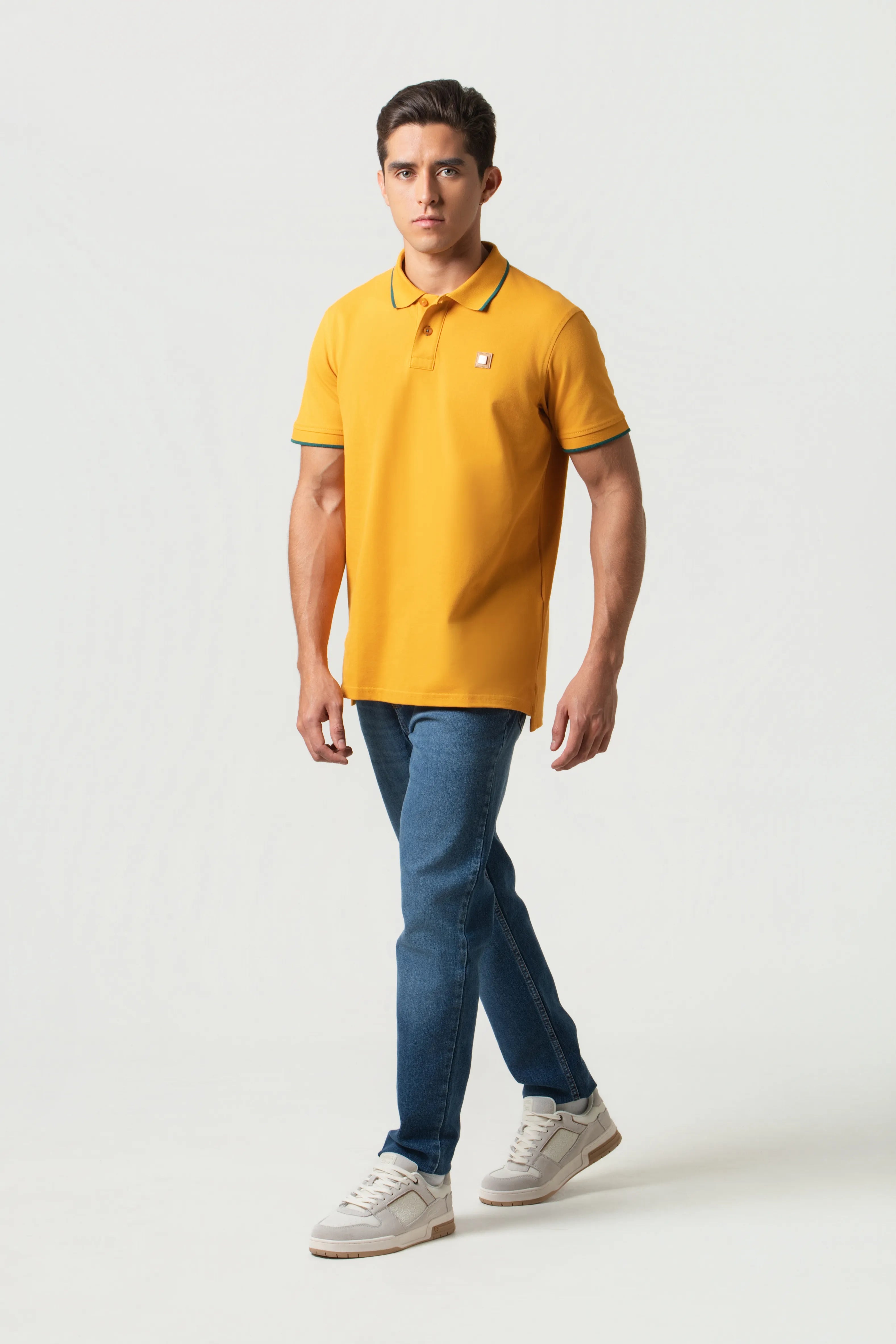 JEAN 5 BOLSILLOS COLOR AZUL MEDIO