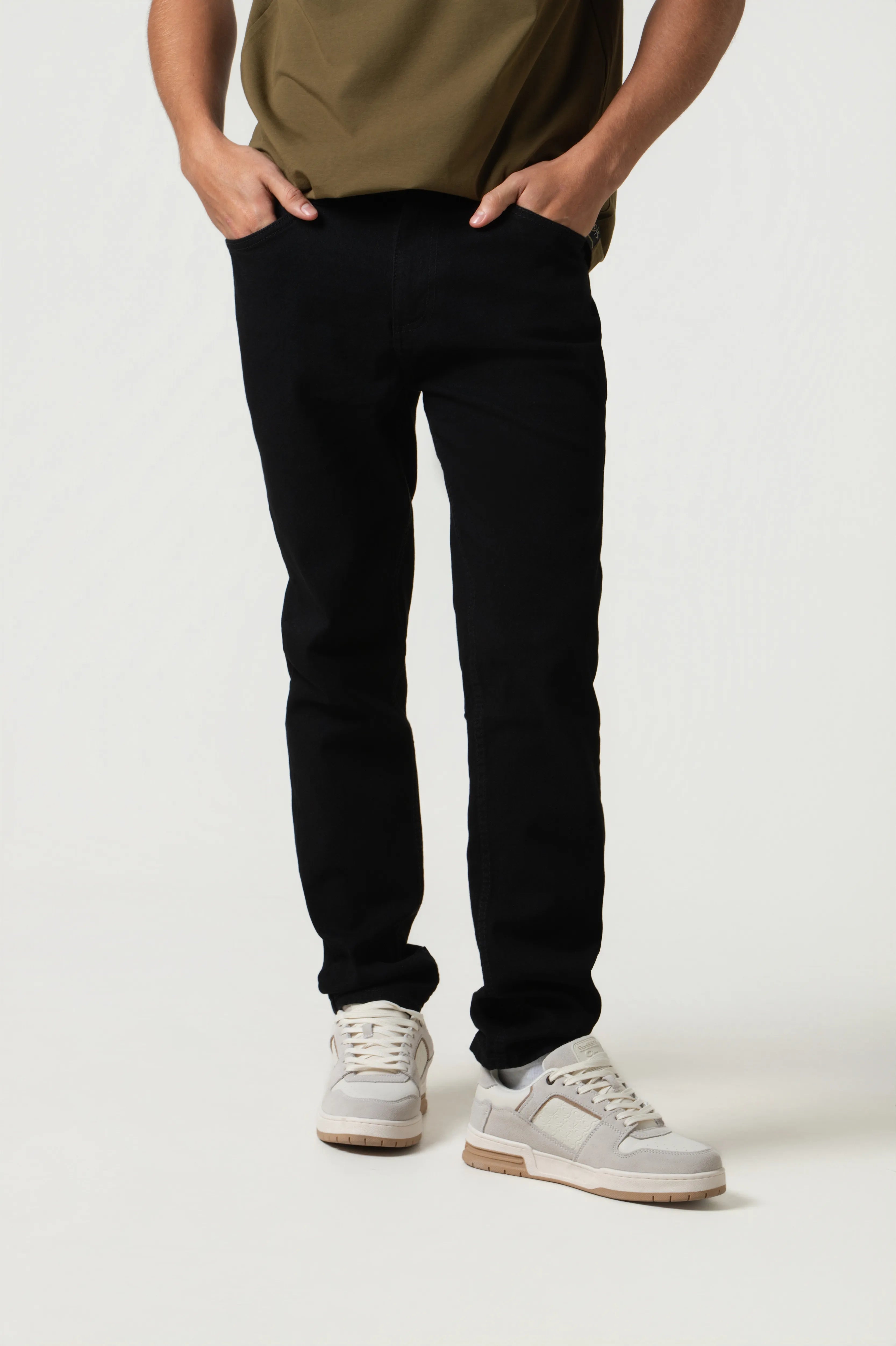 JEAN 5 BOLSILLOS COLOR NEGRO NEGRO