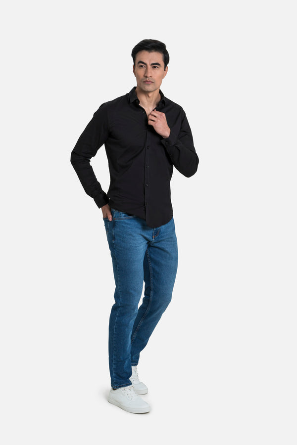 JEAN 5 BOLSILLOS COLOR AZUL MEDIO MEDIO