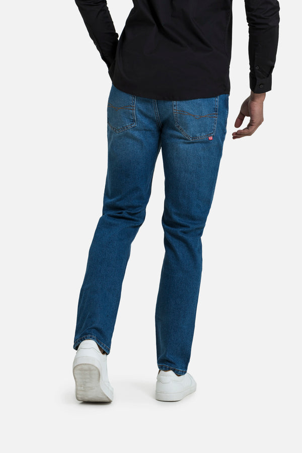 JEAN 5 BOLSILLOS COLOR AZUL MEDIO MEDIO