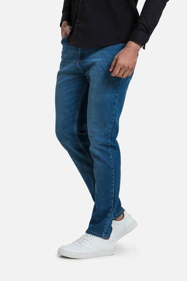 JEAN 5 BOLSILLOS COLOR AZUL MEDIO MEDIO