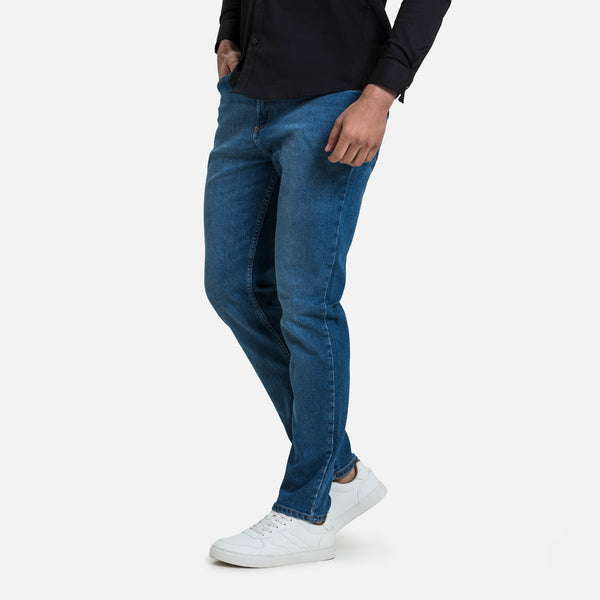 JEAN 5 BOLSILLOS COLOR AZUL MEDIO MEDIO