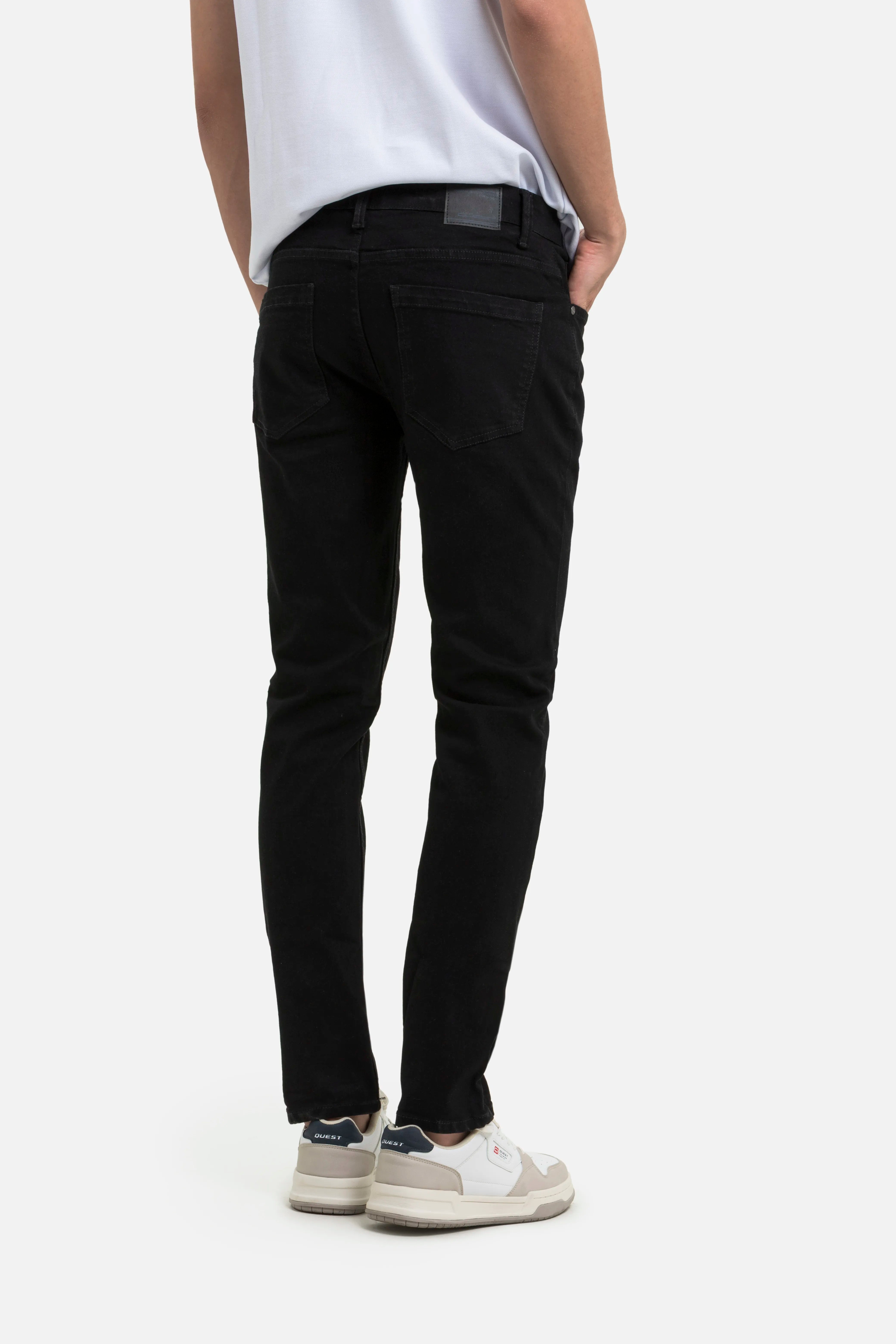 JEAN 5 BOLSILLOS COLOR NEGRO NEGRO