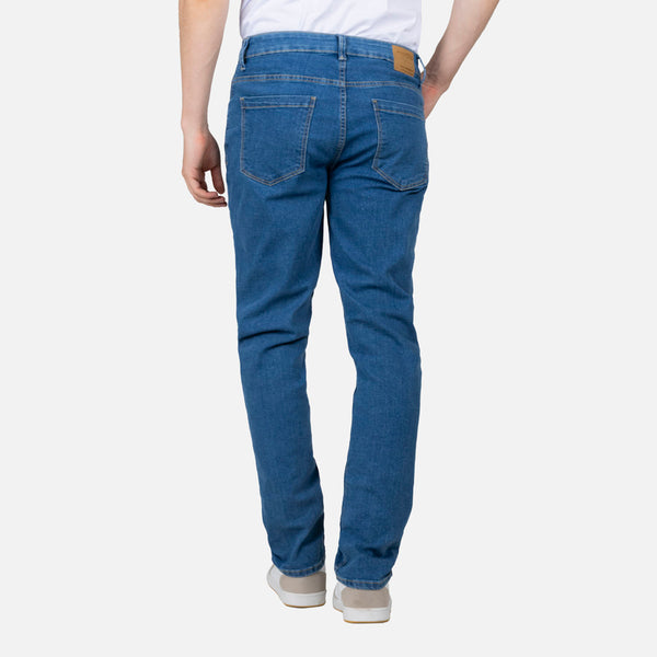 JEAN 5 BOLSILLOS COLOR AZUL MEDIO