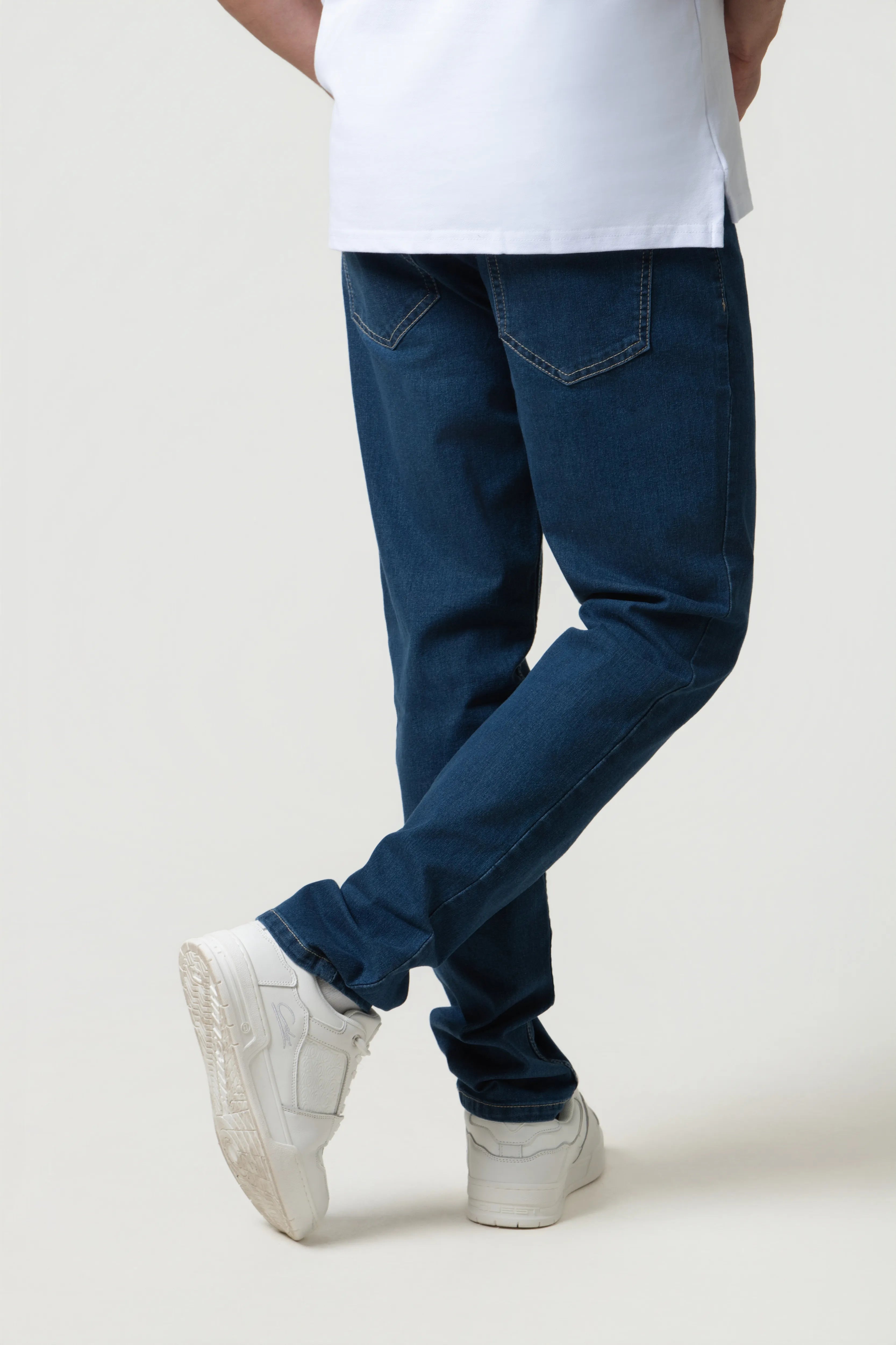 JEAN 5 BOLSILLOS COLOR AZUL MEDIO OSCURO