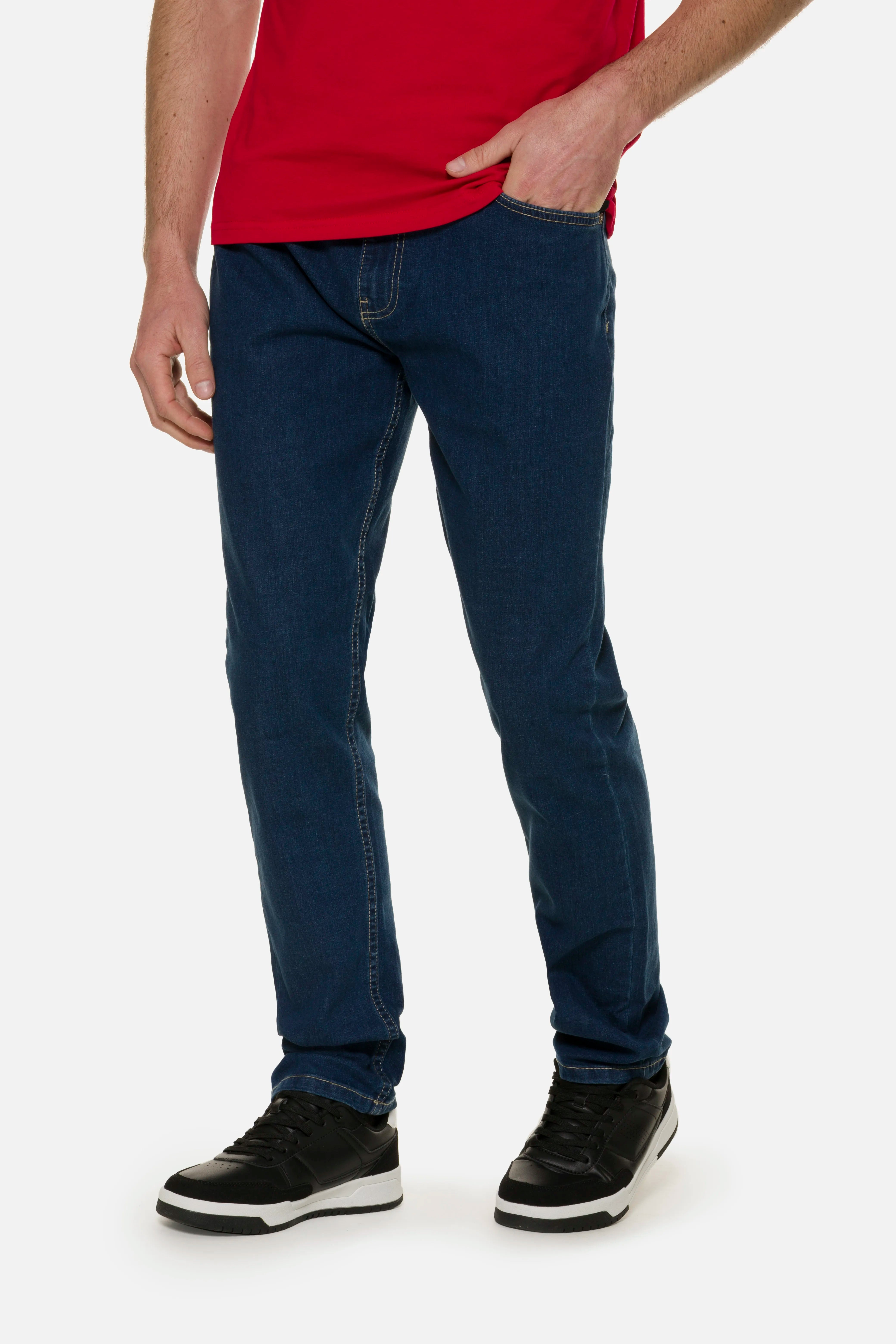 JEAN 5 BOLSILLOS COLOR AZUL MEDIO OSCURO