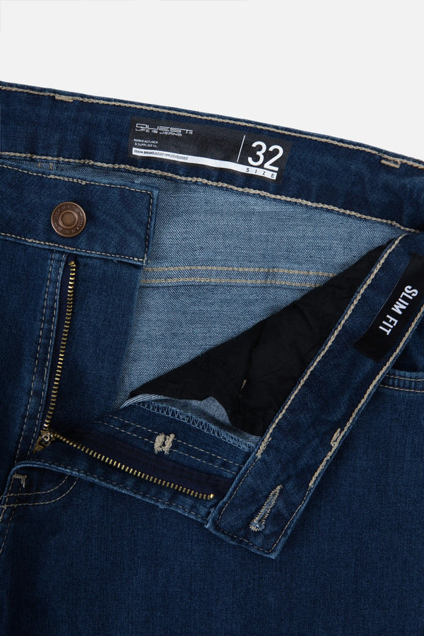 JEAN 5 BOLSILLOS COLOR AZUL MEDIO OSCURO