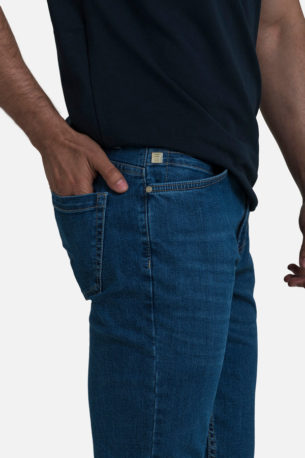 JEAN 5 BOLSILLOS COLOR AZUL MEDIO