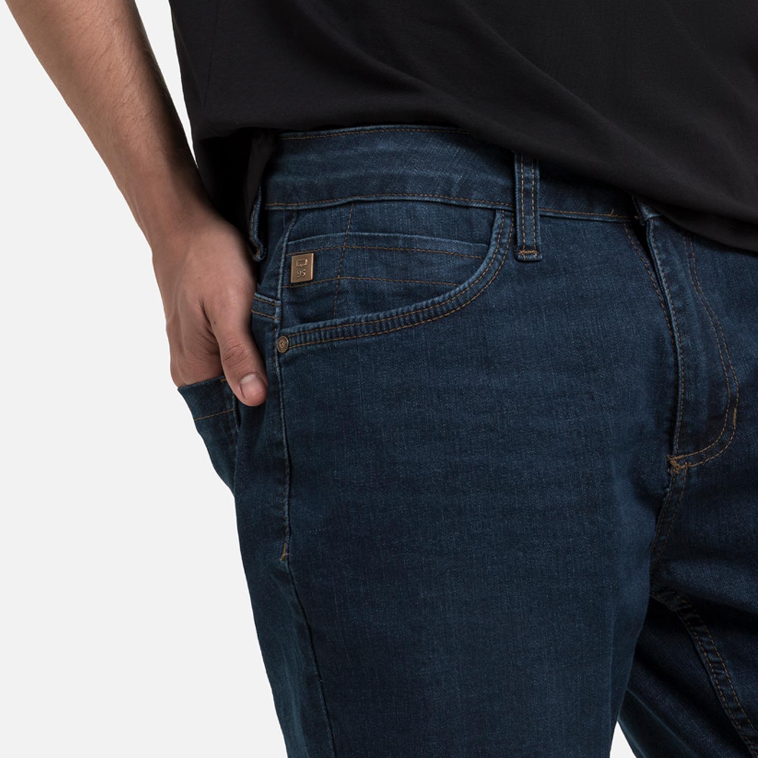 JEAN 5 BOLSILLOS COLOR AZUL OSCURO