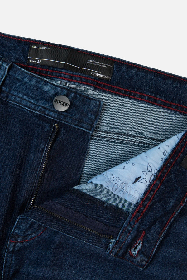JEAN 5 BOLSILLOS COLOR AZUL OSCURO