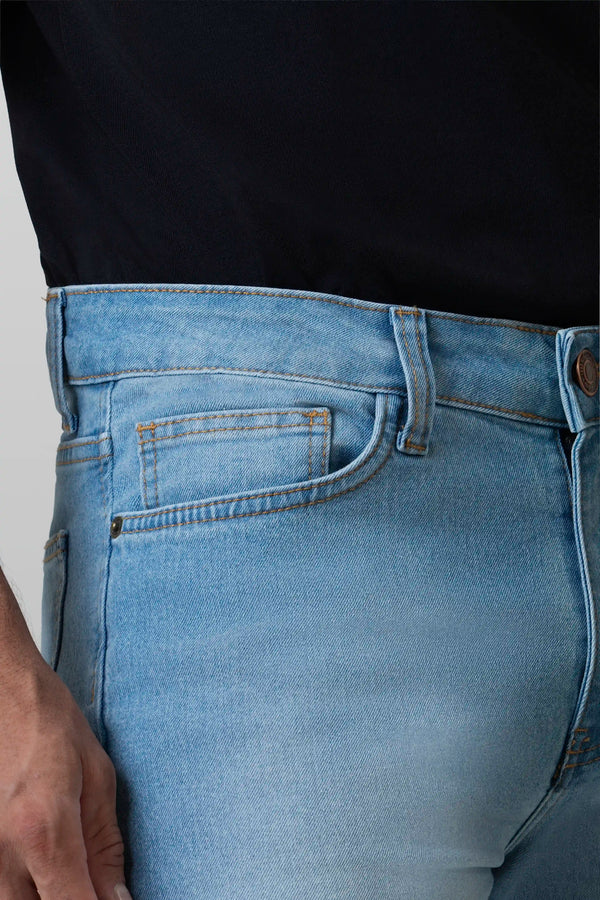 JEAN 5 BOLSILLOS COLOR AZUL CLARO