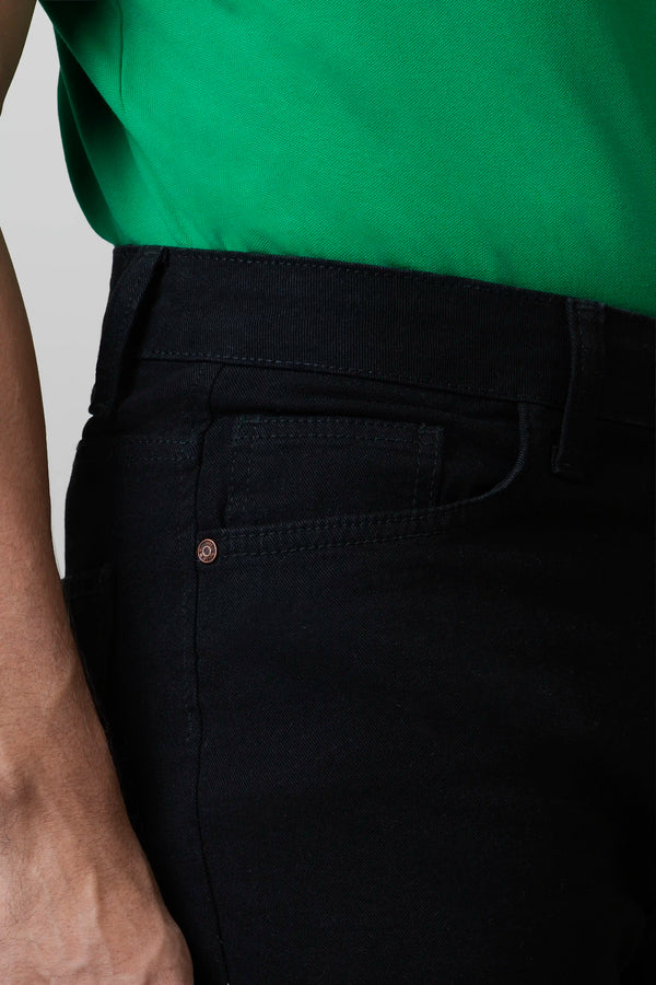 JEAN 5 BOLSILLOS COLOR NEGRO