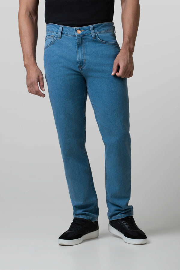 JEAN 5 BOLSILLOS COLOR AZUL CLARO