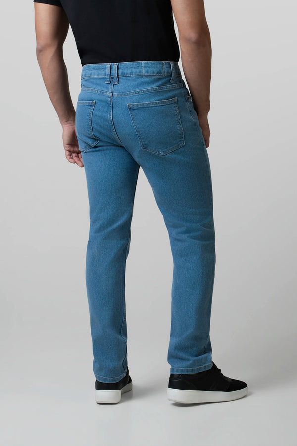 JEAN 5 BOLSILLOS COLOR AZUL CLARO