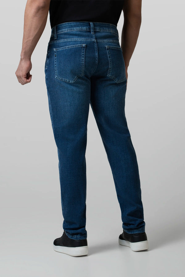 JEAN 5 BOLSILLOS COLOR AZUL MEDIO