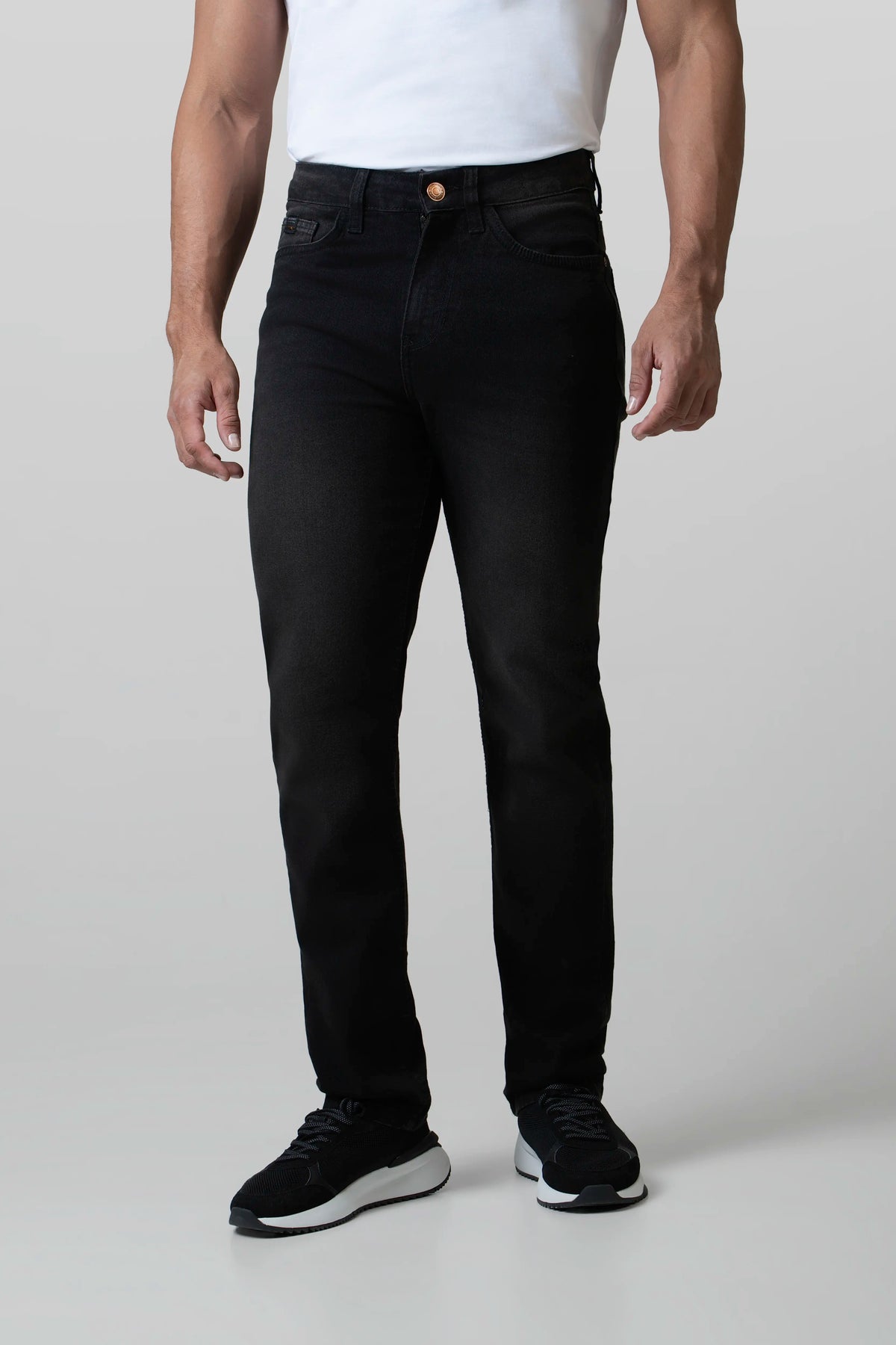 JEAN 5 BOLSILLOS COLOR NEGRO