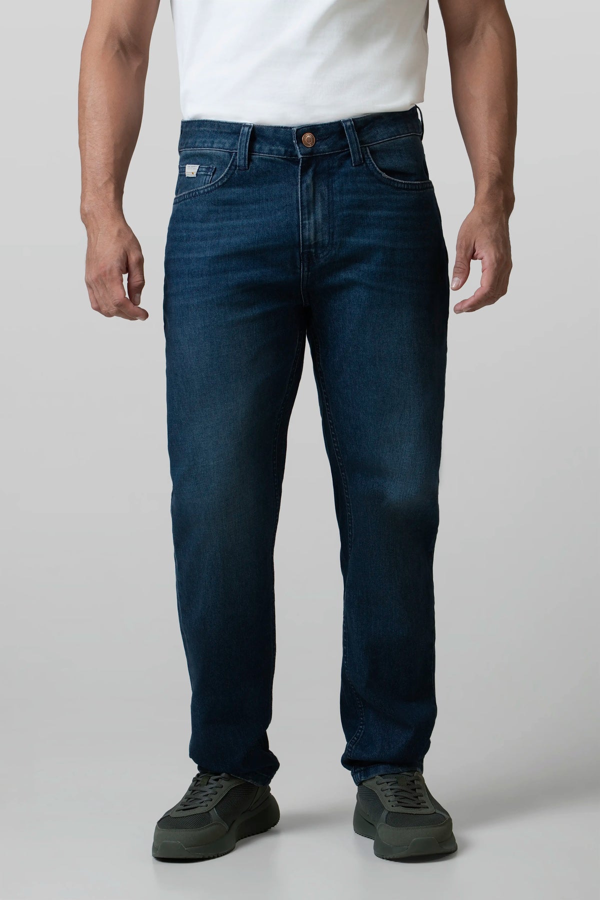 JEAN 5 BOLSILLOS COLOR AZUL OSCURO