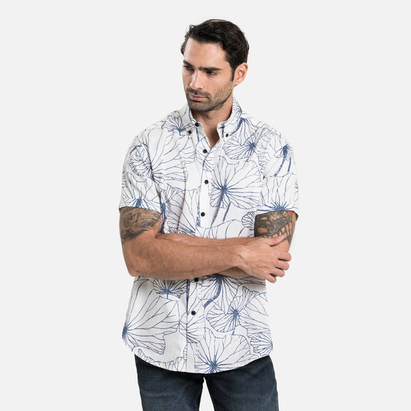 CAMISA MANGA LARGA COLOR IVORY