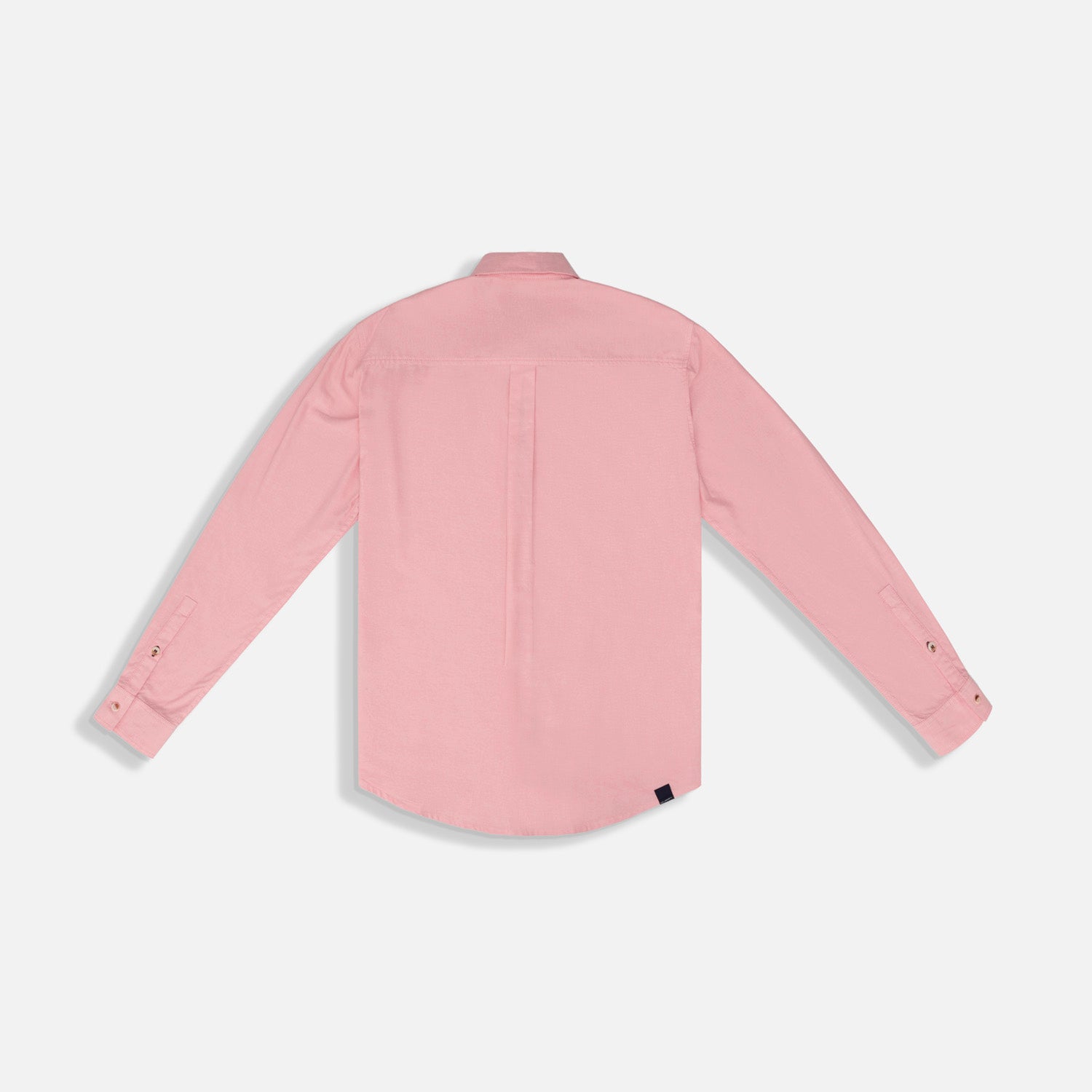 CAMISA MANGA LARGA COLOR ROSADO CLARO