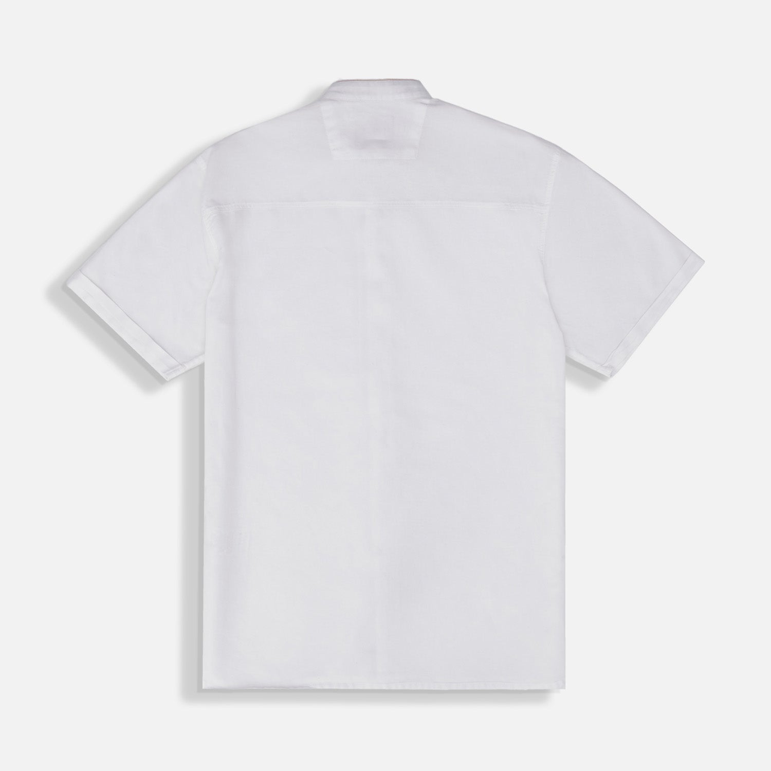 CAMISA MANGA CORTA COLOR BLANCO BLANCO