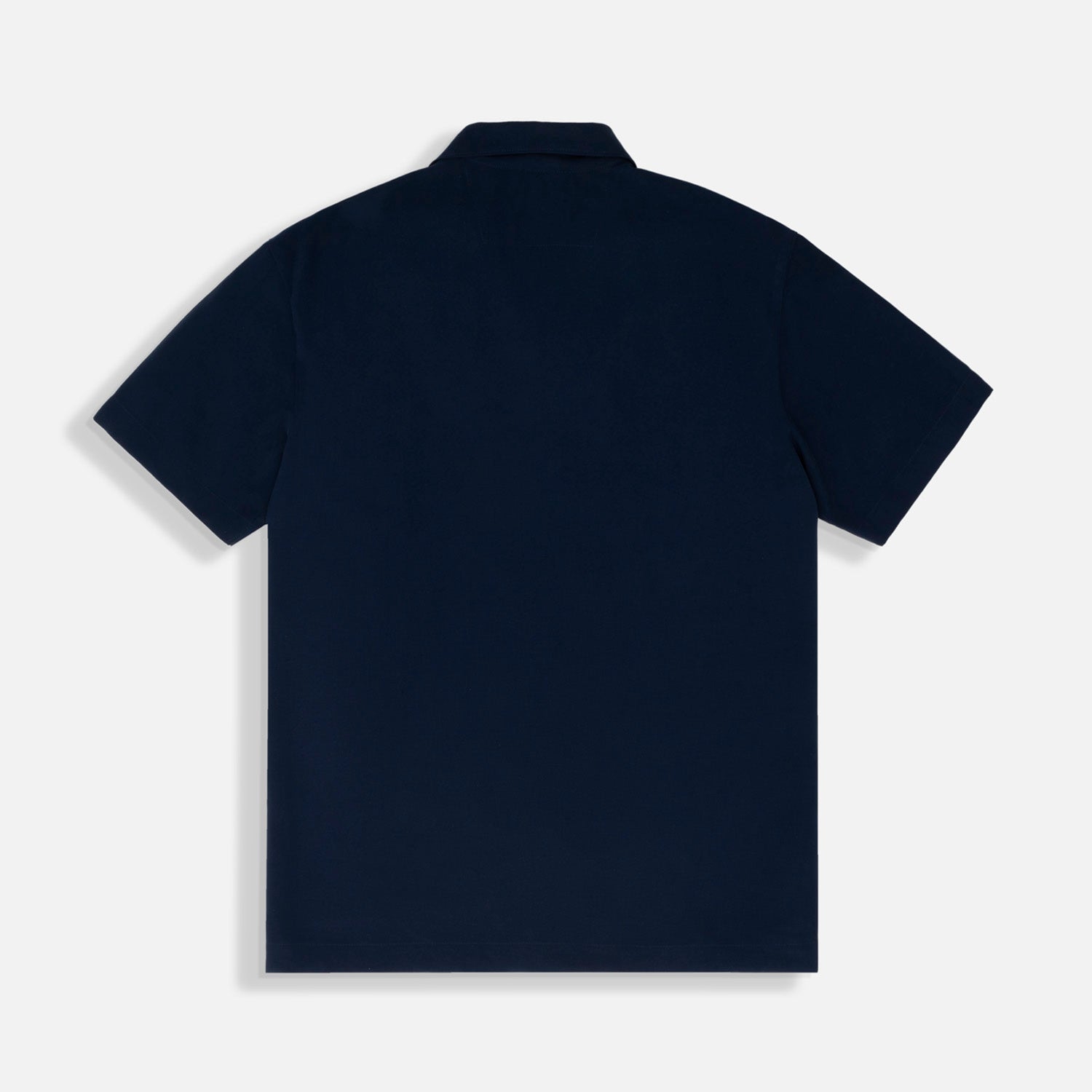 CAMISA MANGA CORTA COLOR AZUL OSCURO
