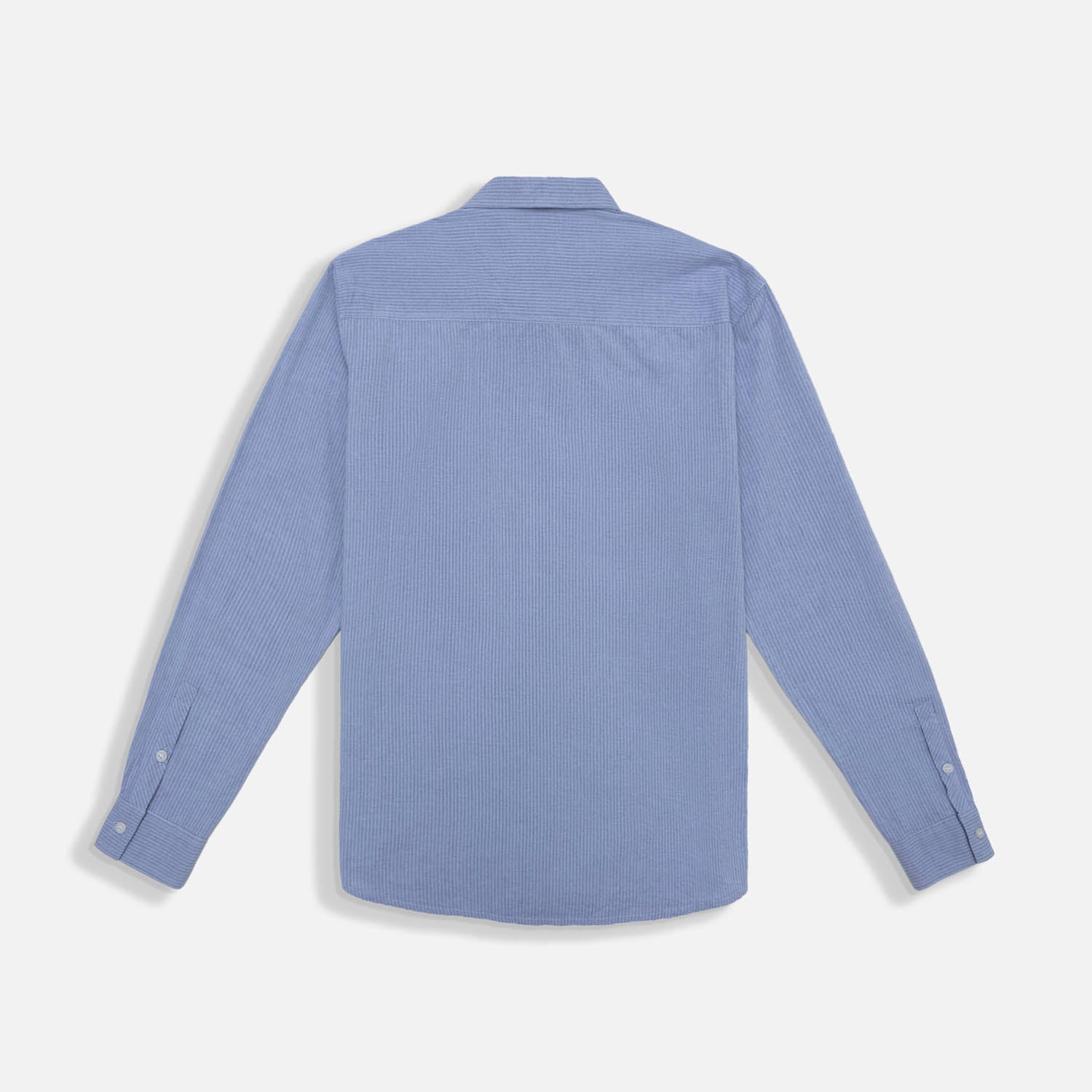 CAMISA MANGA LARGA COLOR AZUL OSCURO