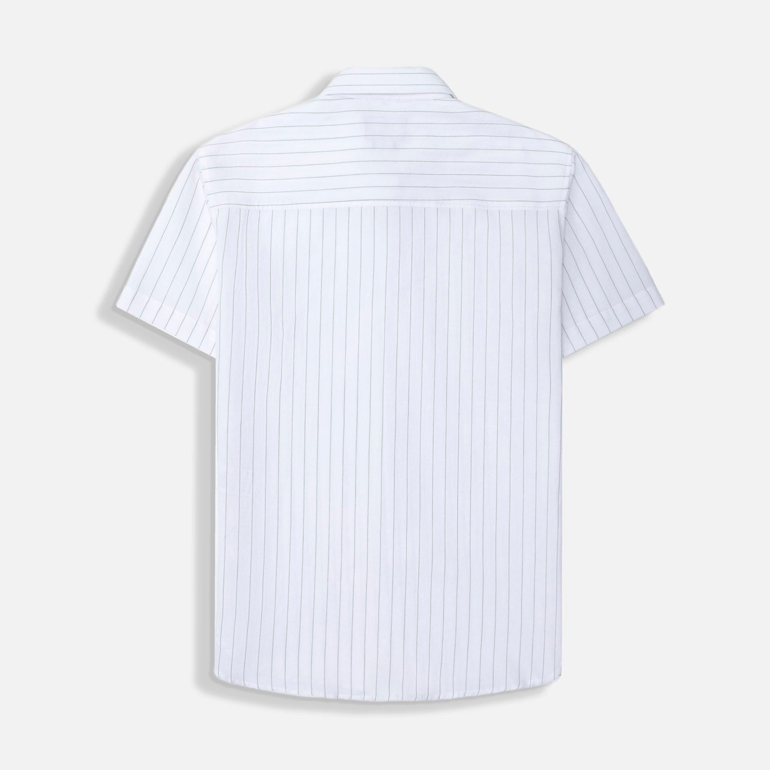 CAMISA MANGA CORTA COLOR VERDE JADE - IVORY
