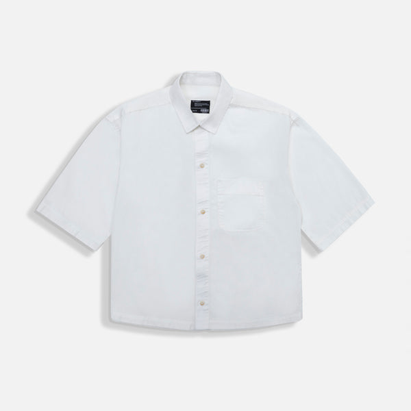 CAMISA MANGA CORTA COLOR IVORY