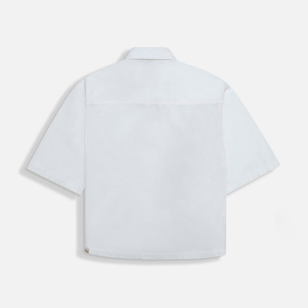 CAMISA MANGA CORTA COLOR IVORY