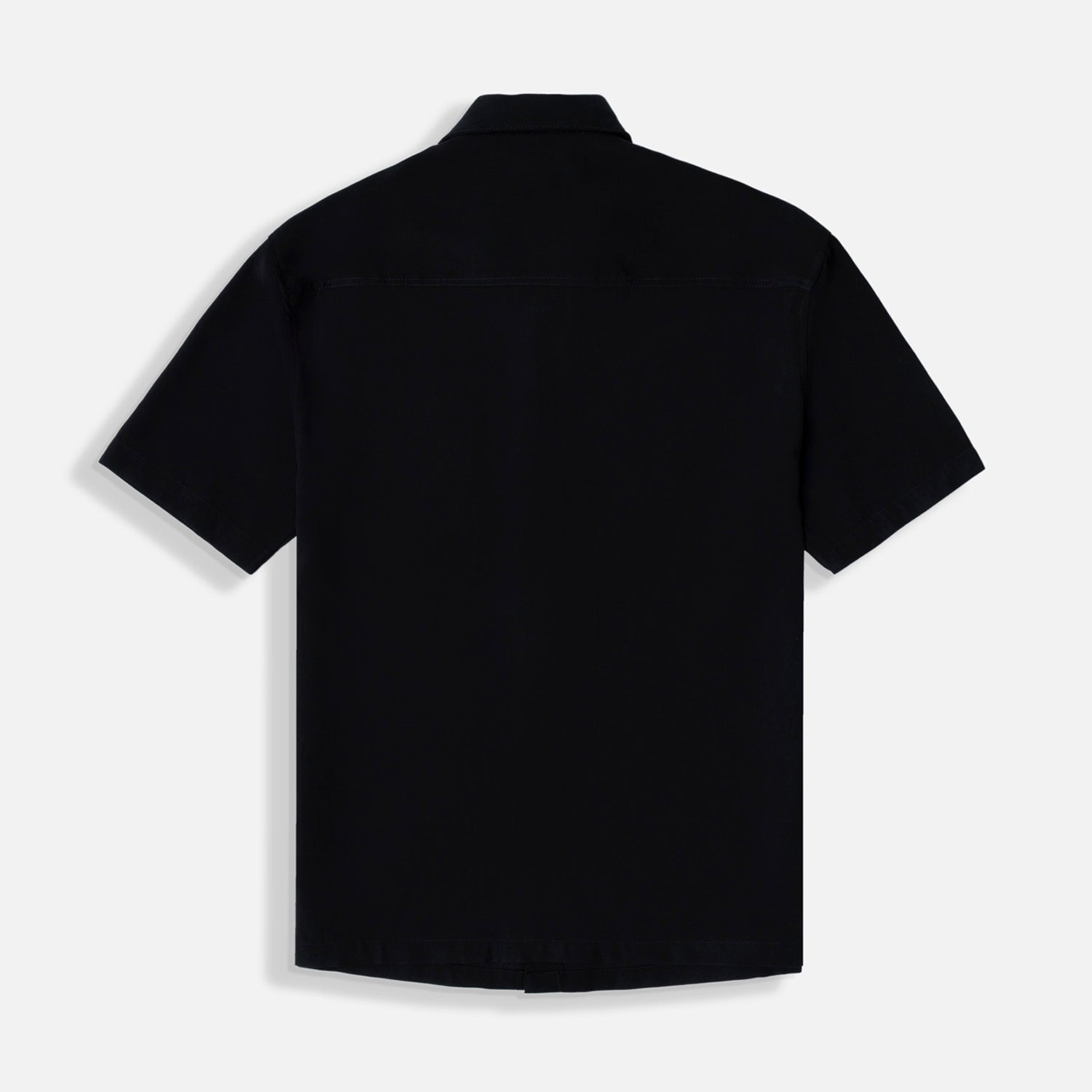 CAMISA MANGA CORTA COLOR NEGRO