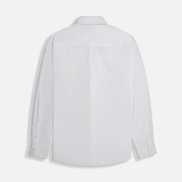 CAMISA MANGA LARGA COLOR BLANCO BLANCO