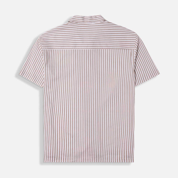 CAMISA MANGA CORTA COLOR KAKI