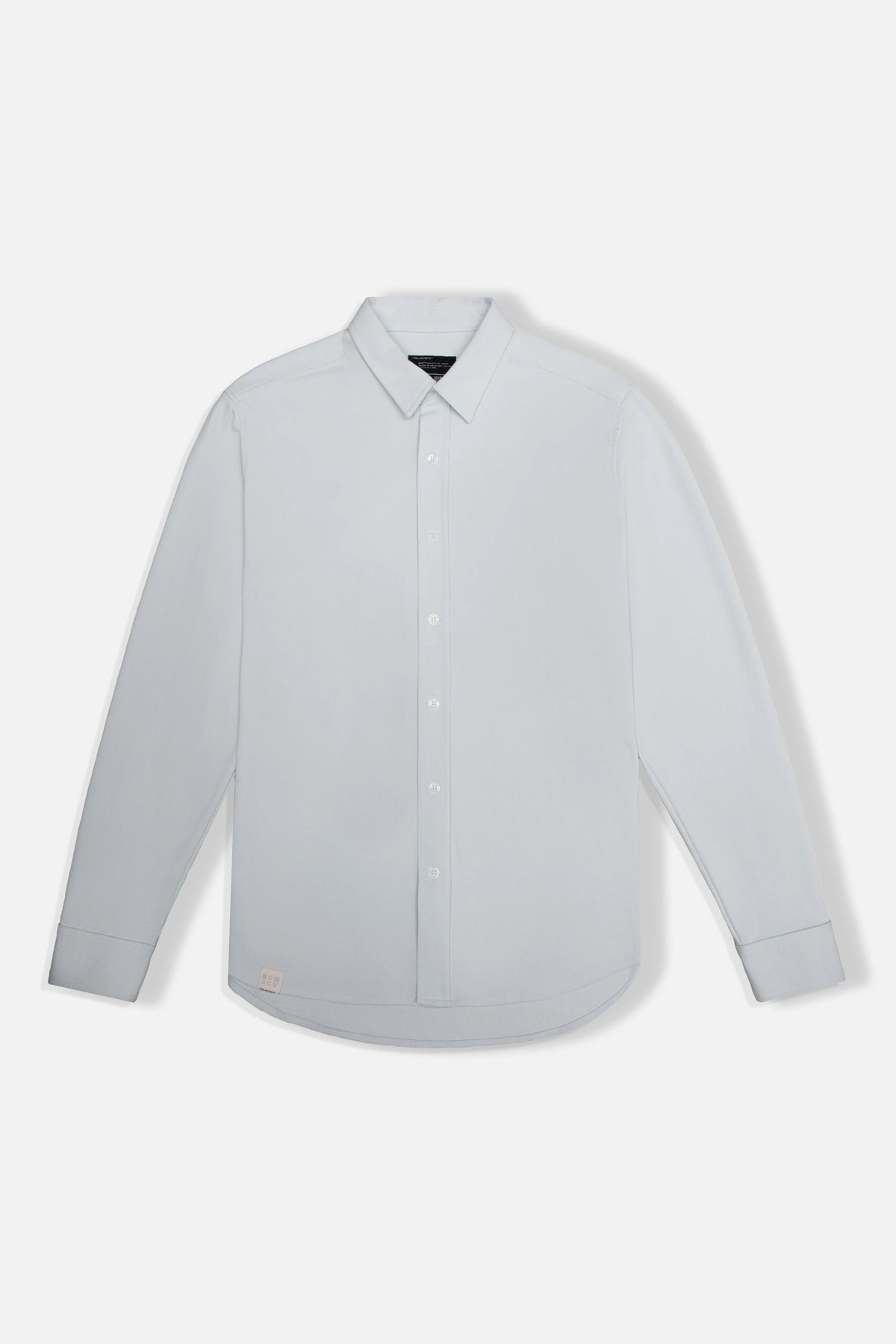 CAMISA MANGA LARGA COLOR AZUL BALADA