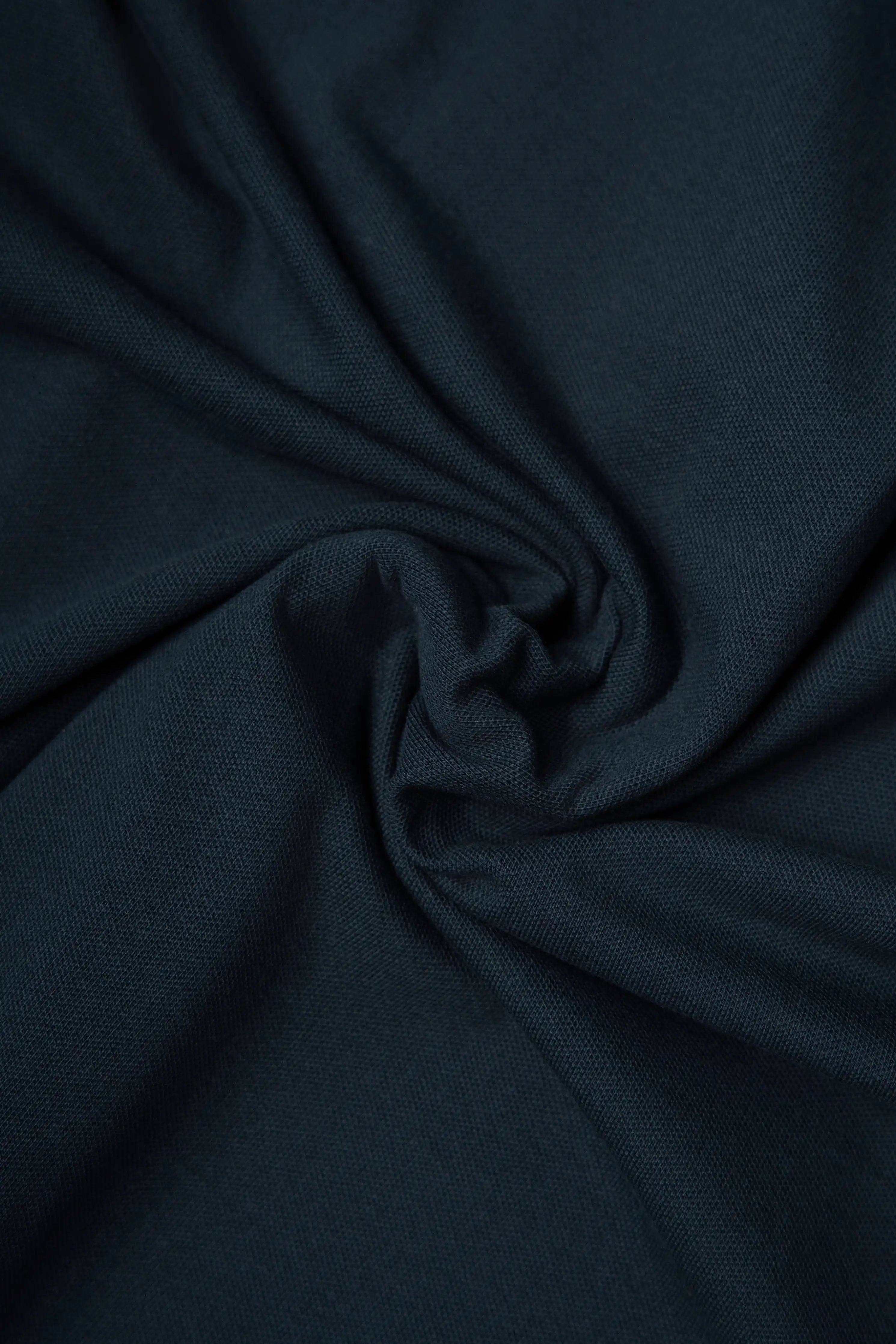CAMISA MANGA CORTA COLOR AZUL NOCHE