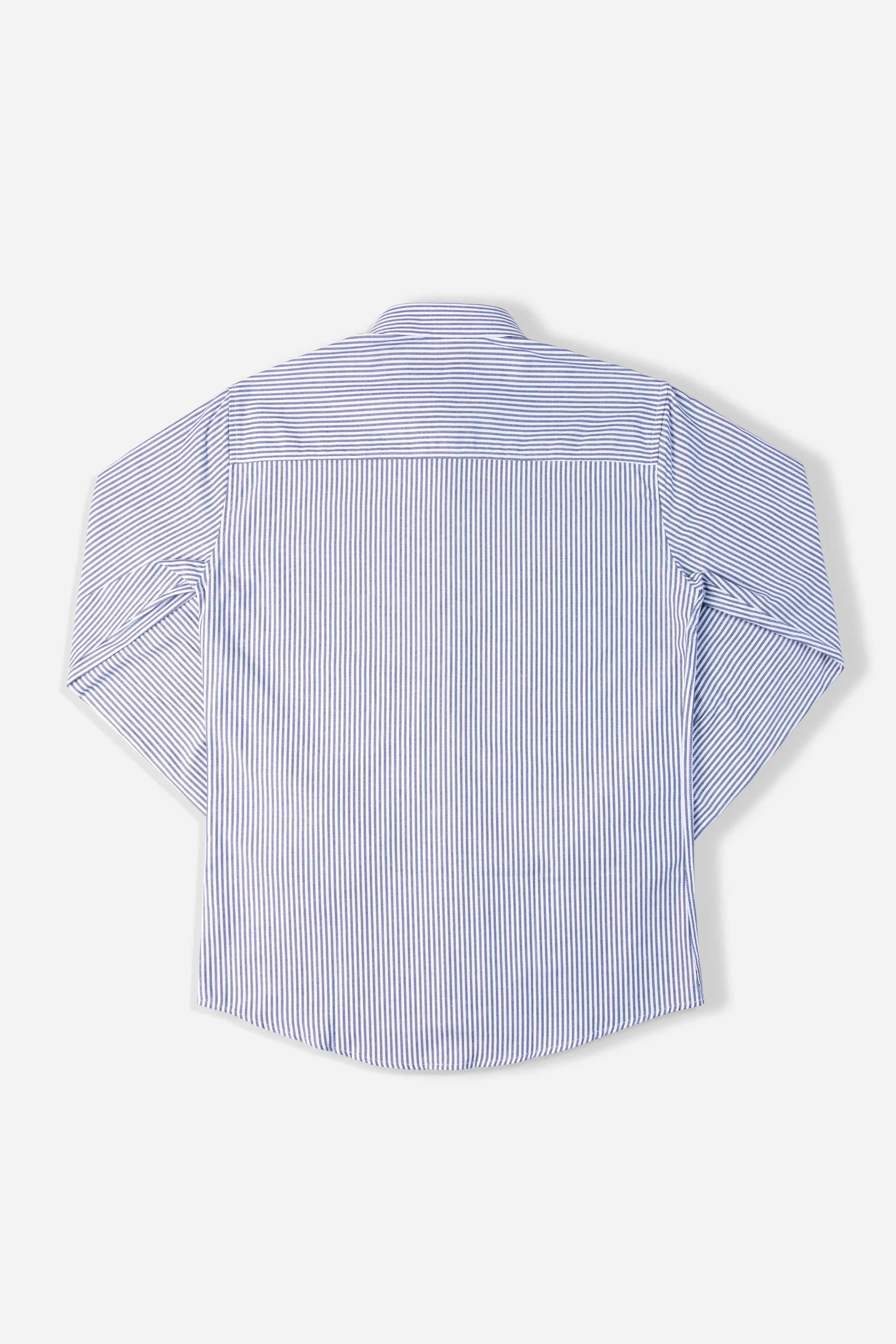 CAMISA MANGA LARGA COLOR AZUL OSCURO