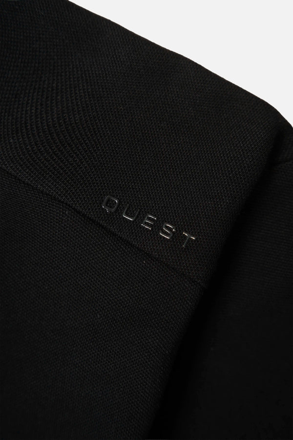 CAMISA MANGA CORTA COLOR NEGRO