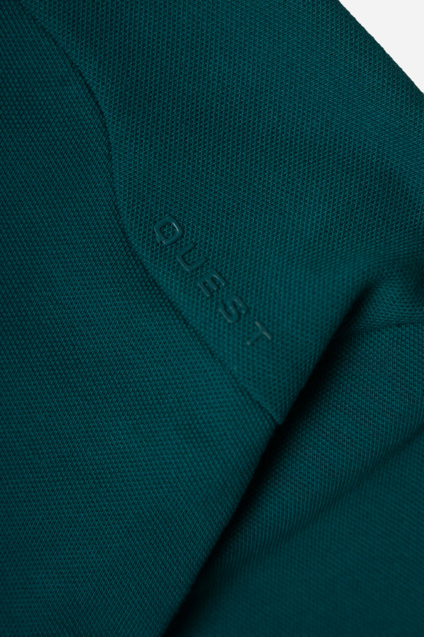 CAMISA MANGA CORTA COLOR VERDE TORMENTA – Quest Colombia