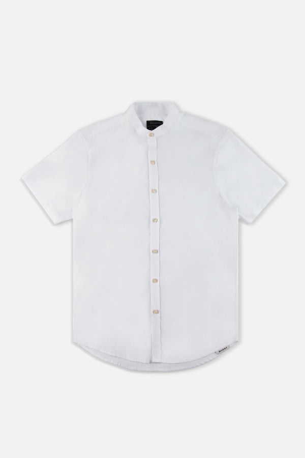 CAMISA MANGA CORTA COLOR CRUDO