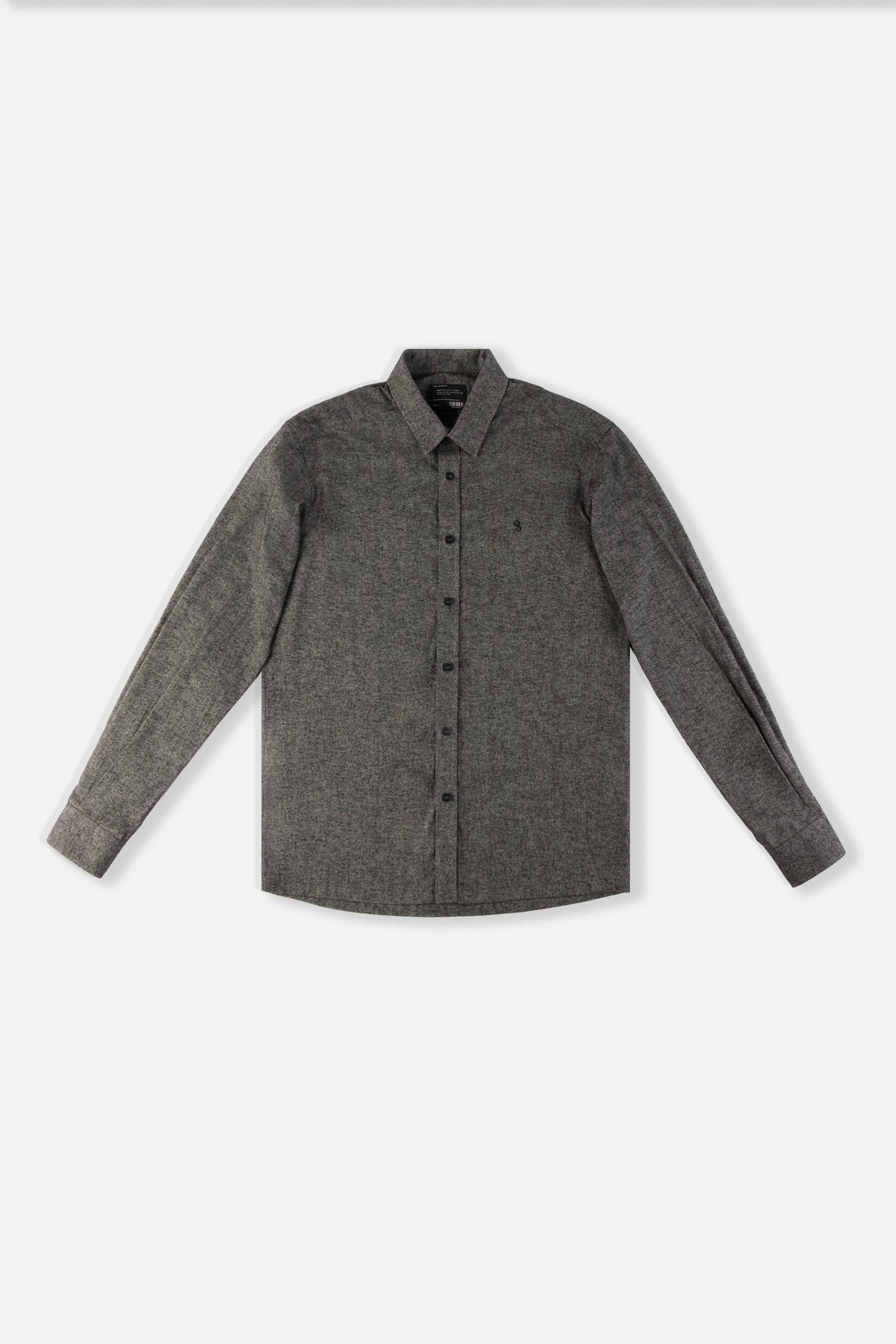 CAMISA MANGA LARGA COLOR NEGRO
