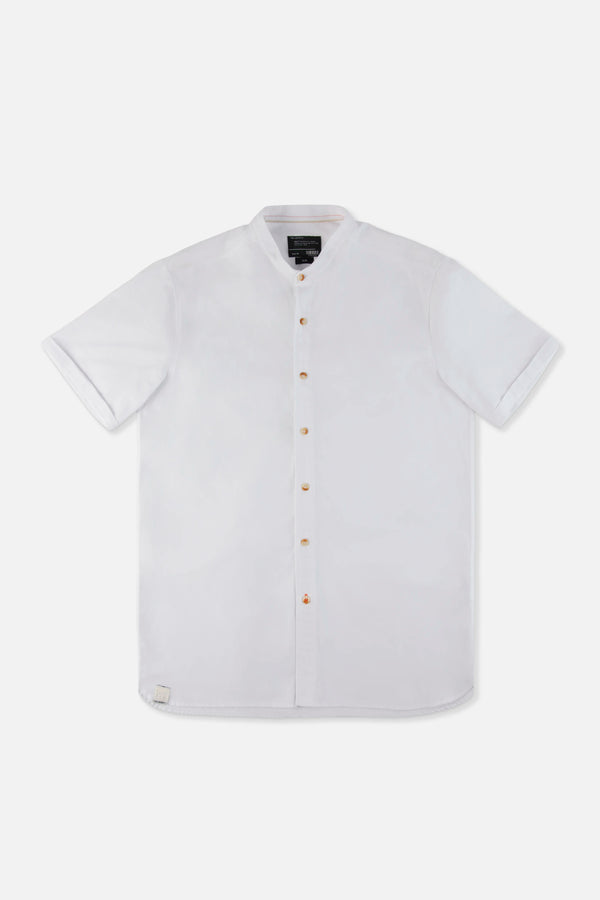 CAMISA MANGA CORTA COLOR BLANCO