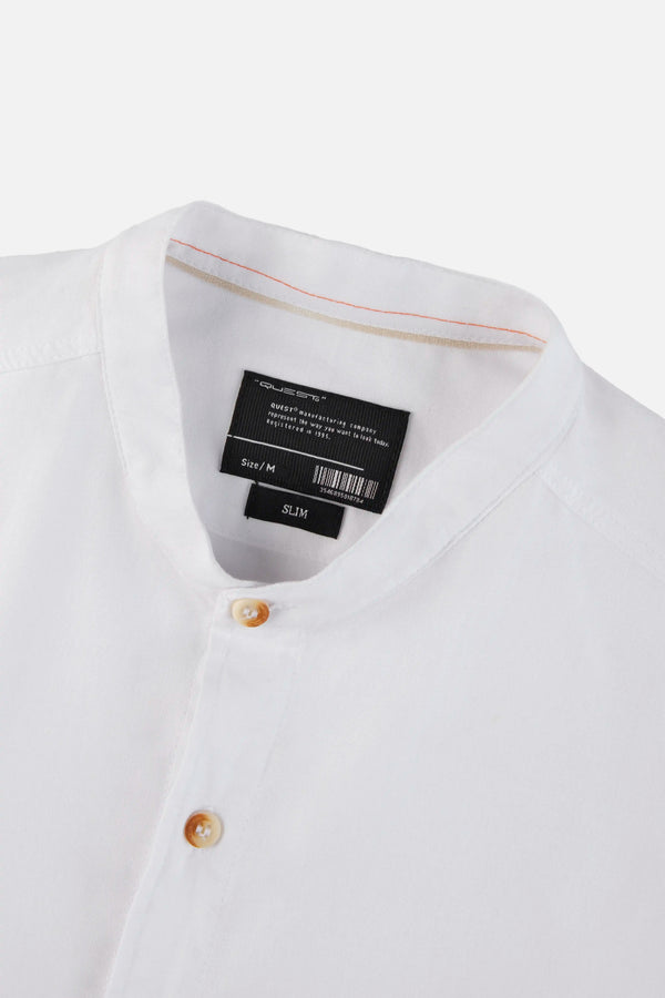 CAMISA MANGA CORTA COLOR BLANCO