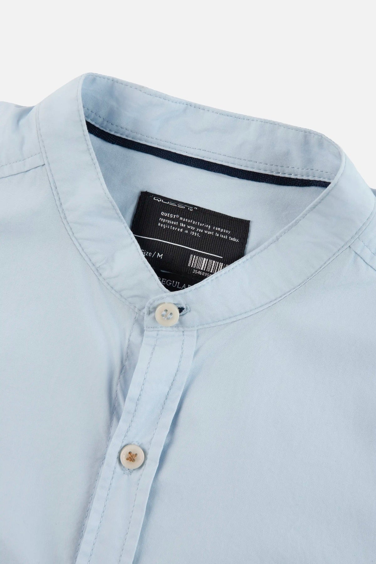 CAMISA MANGA CORTA COLOR AZUL CLARO