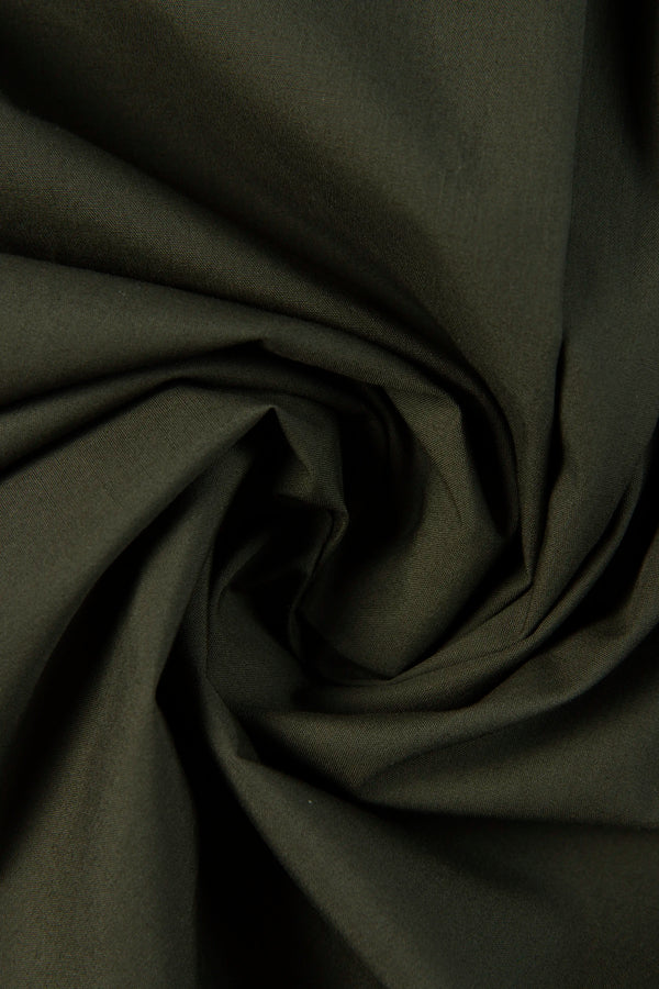 CAMISA MANGA CORTA COLOR VERDE MILITAR