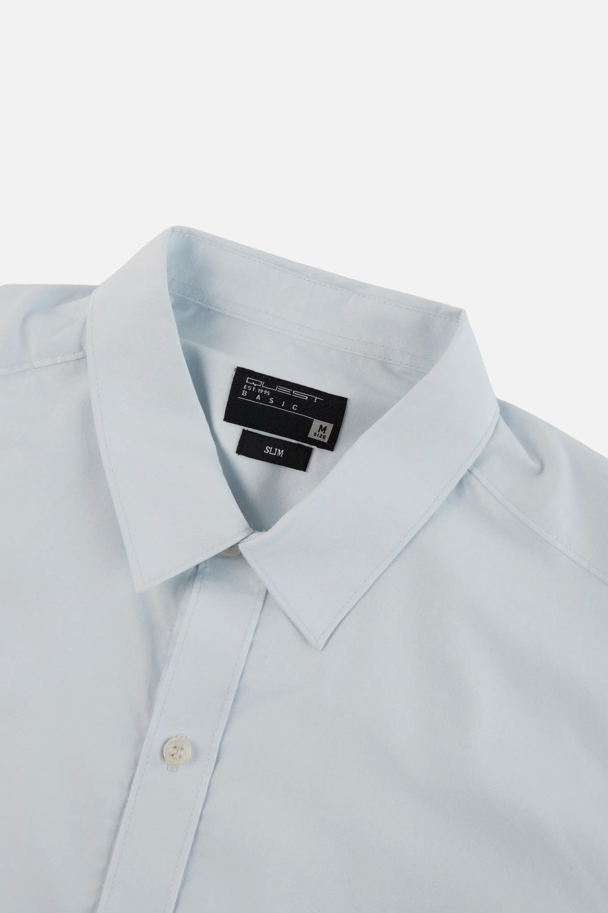CAMISA MANGA LARGA COLOR AZUL CLARO