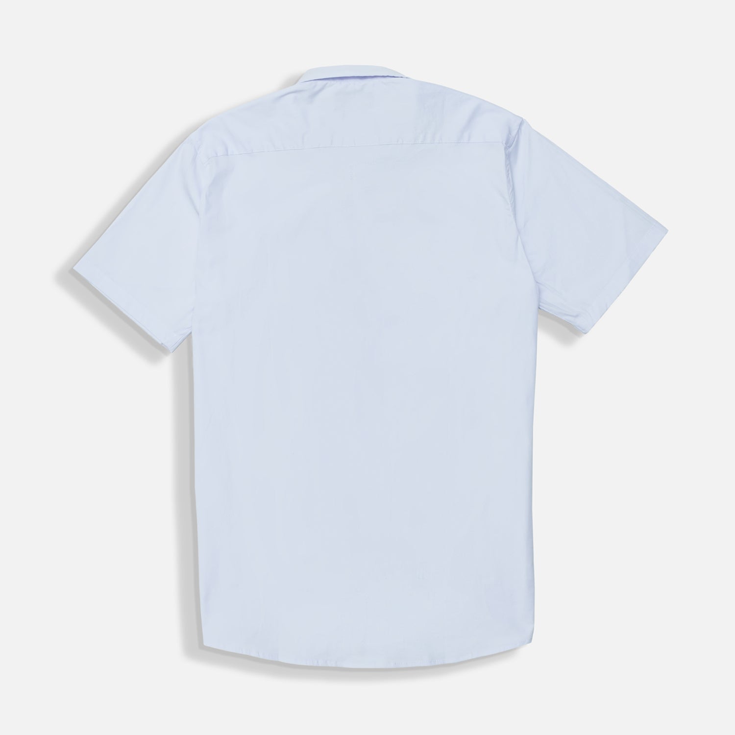 CAMISA SLIM MANGA CORTA COLOR BLANCO OPTICO