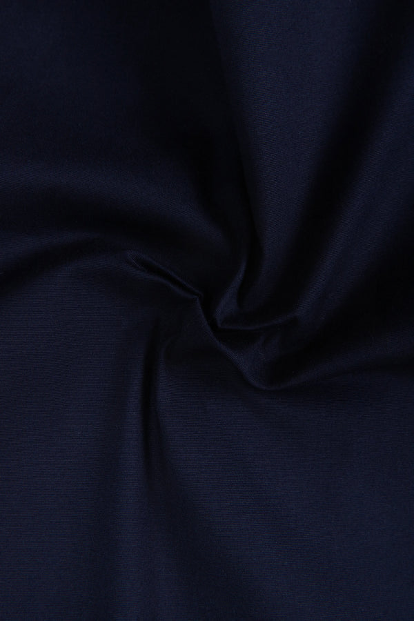 CAMISA SLIM MANGA LARGA COLOR AZUL OSCURO