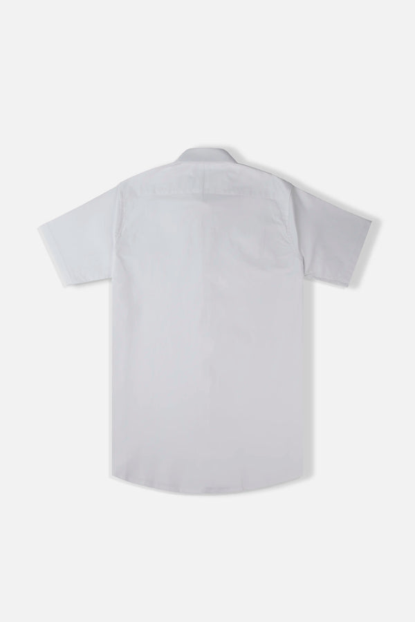 CAMISA MANGA CORTA COLOR BLANCO